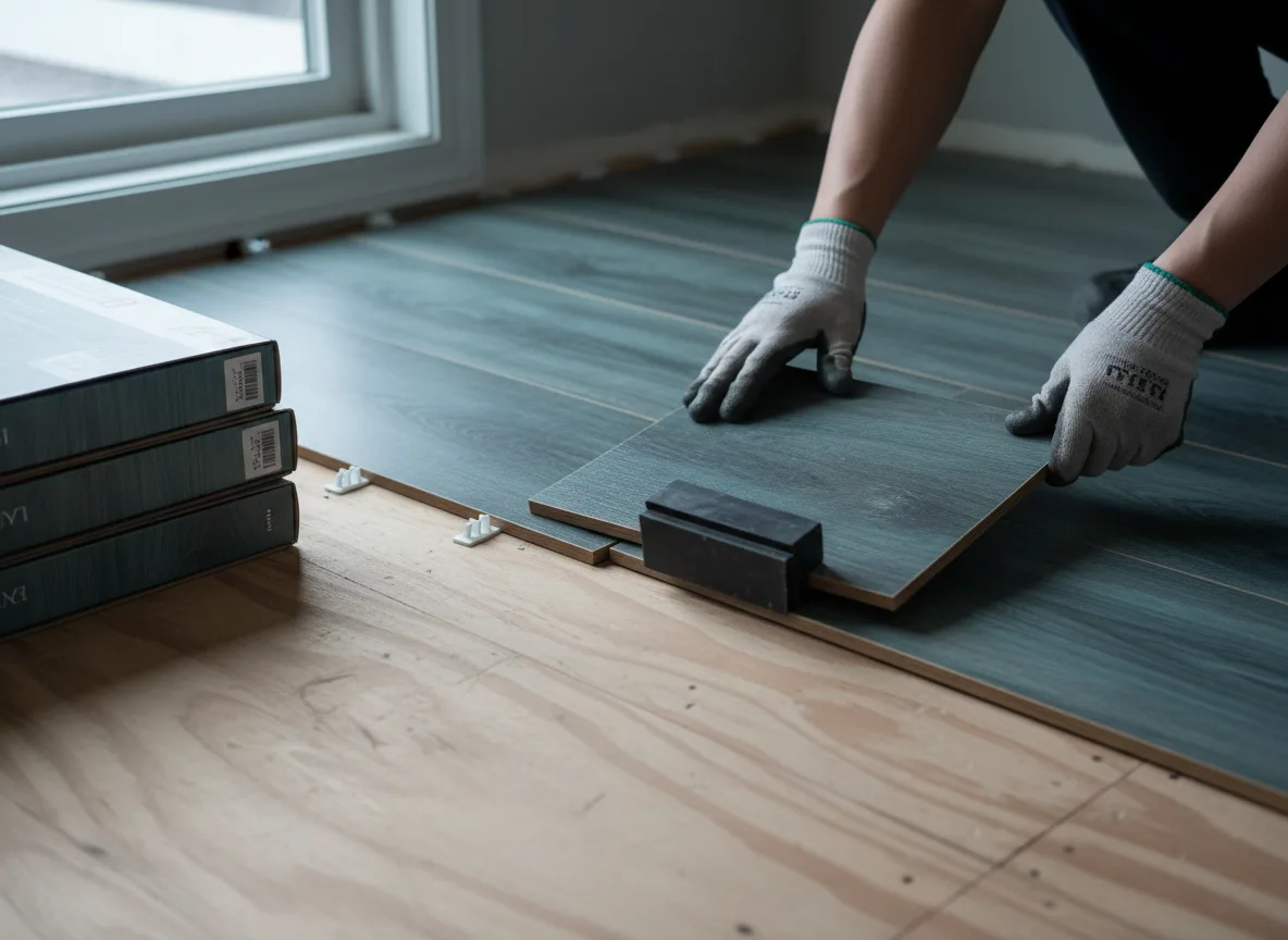 Luxury Vinyl Plank Installation company in Mounds, OK